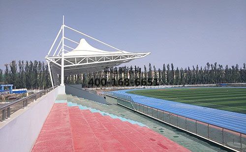 德陽<font color='red'>膜結(jié)構(gòu)看臺</font>【德陽中學等】設計施工案例