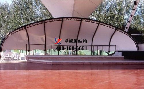焦作<font color='red'>膜結構看臺</font>/觀景臺【焦作市威久公司等】設計施工案例