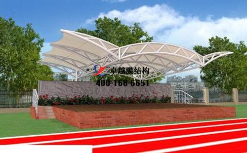 天門膜結(jié)構(gòu)看臺(tái)/觀景臺(tái)【天門領(lǐng)秀裝飾工程有限公司等】設(shè)計(jì)施工案例