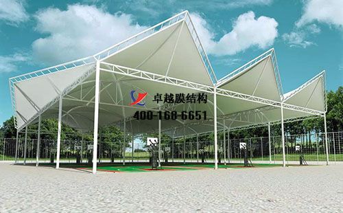 喀什膜結(jié)構(gòu)網(wǎng)球場門球場籃球場（喀什體育館 ）設計施工安裝案例