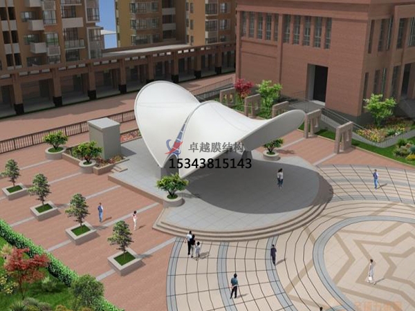 江西南昌<font color='red'>膜結構景觀</font>公司【廠家銷售】