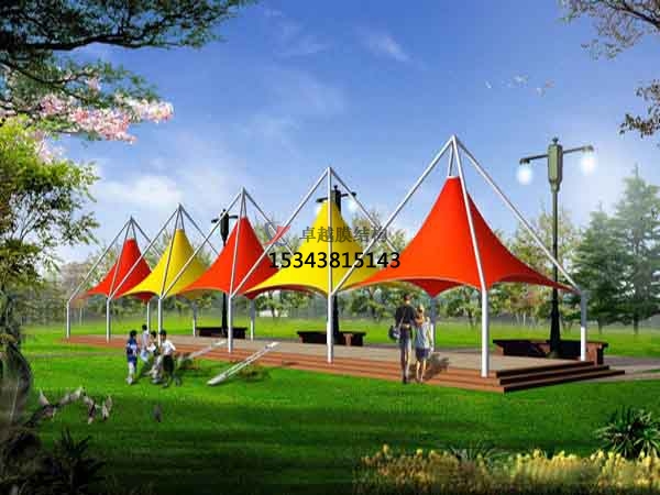 梧州張拉<font color='red'>膜結構景觀</font>設計施工【案例圖片】