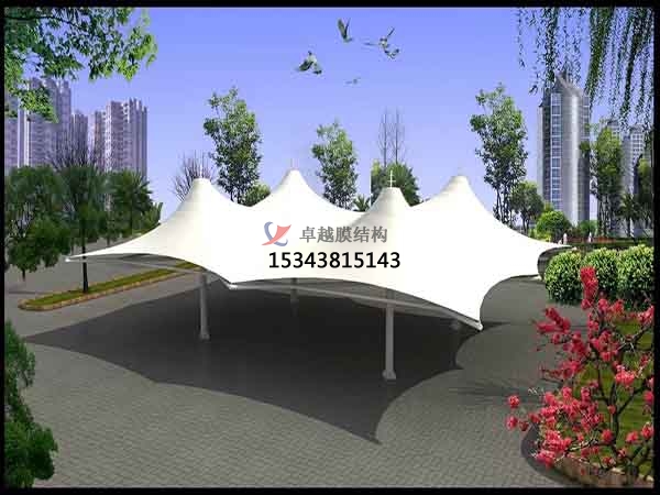 本溪<font color='red'>張拉膜結(jié)構(gòu)</font>景觀小品【案例圖片】