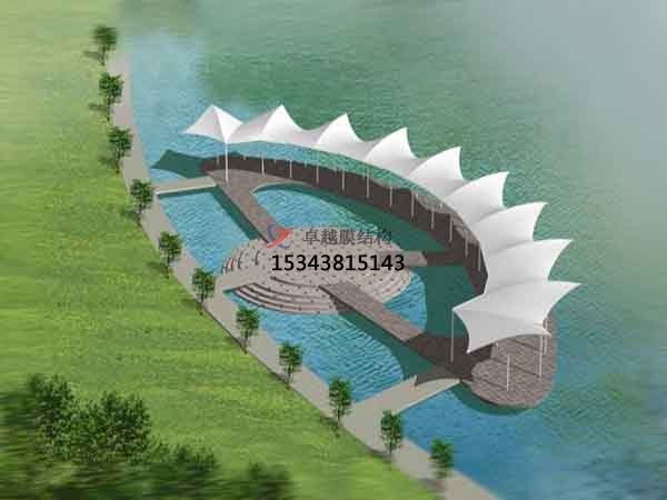 拉薩<font color='red'>張拉膜結(jié)構(gòu)</font>景觀小品【案例圖片】