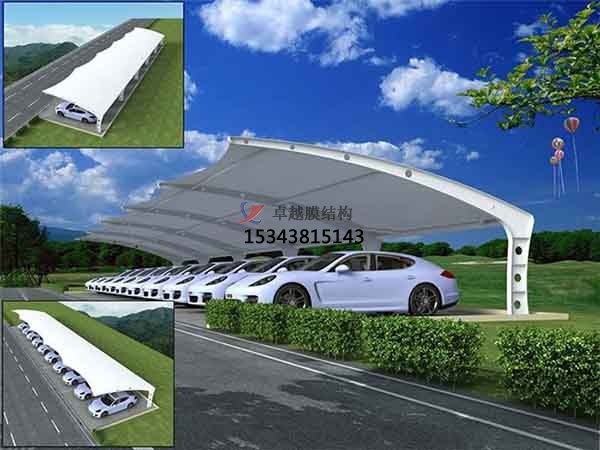 鶴壁市膜結(jié)構(gòu)雨棚工程設計施工案例