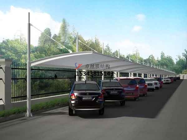 開封市膜結(jié)構(gòu)雨棚工程設計施工案例