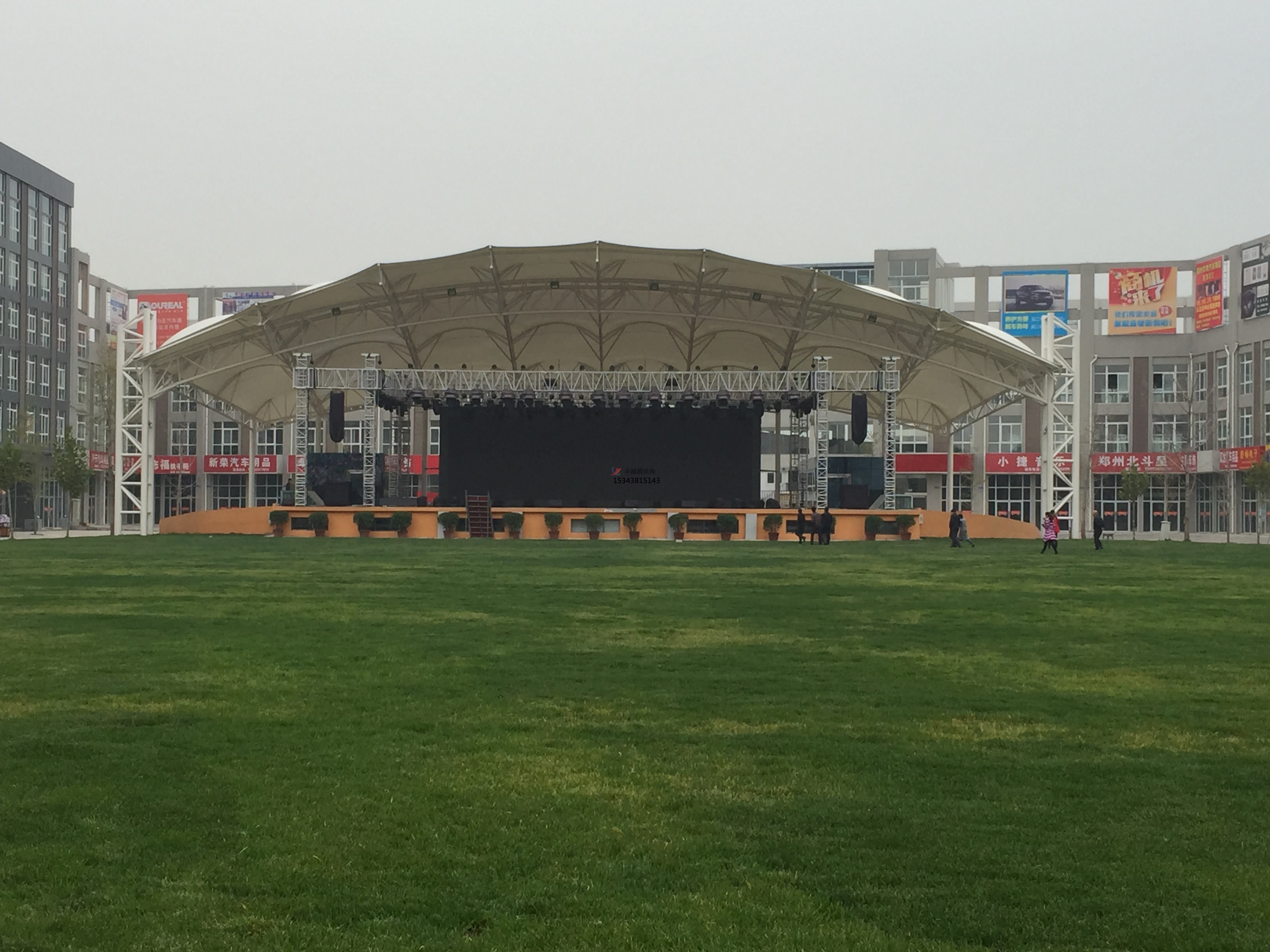 四川膜結構舞臺【生產(chǎn)設計】