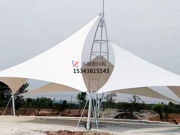 欽州膜結(jié)構(gòu)雨棚工程設計施工案例 　　