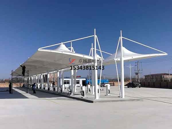 福建膜結(jié)構(gòu)雨棚工程設計施工案例 　　