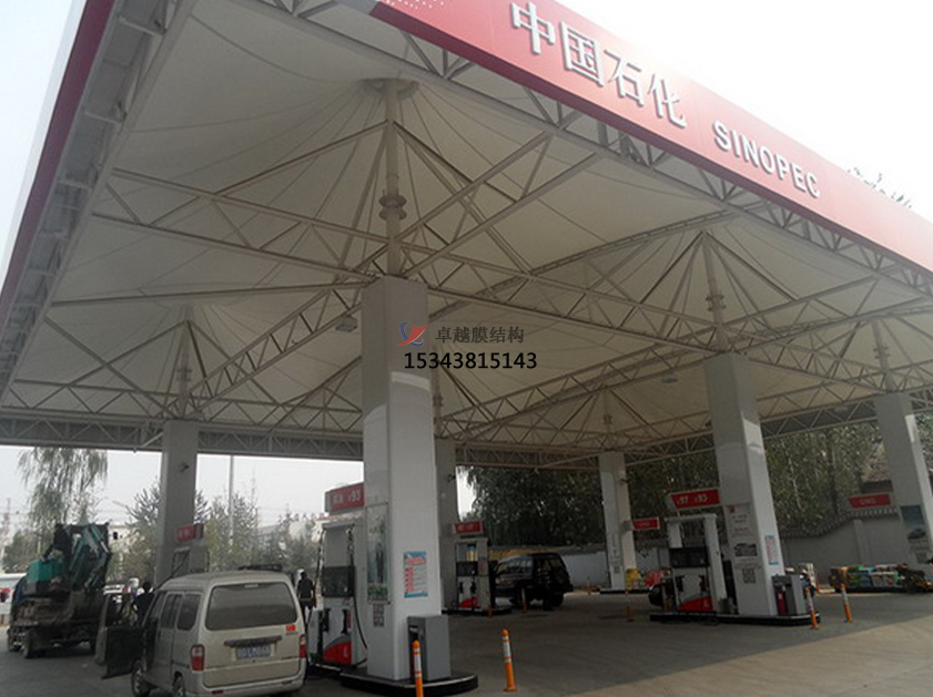 武漢膜結(jié)構(gòu)加油站【設計廠家】