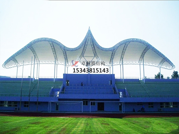 甘谷<font color='red'>膜結構看臺</font>雨棚生產設計安裝
