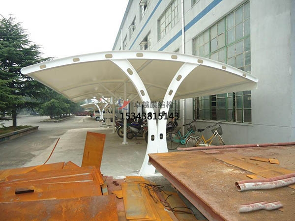 固始膜結構車棚【生產(chǎn)設計】