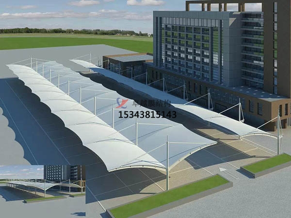 <font color='red'>膜結(jié)構(gòu)停車棚</font>設(shè)計(jì)中如何做到防雷的效果