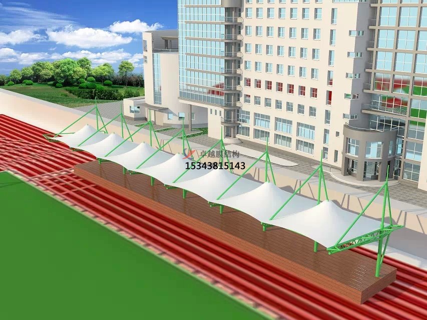 新鄉(xiāng)市看臺膜結(jié)構(gòu)【張拉膜看臺】設(shè)計(jì)安裝