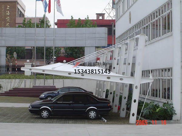 高陽(yáng)膜結(jié)構(gòu)停車(chē)棚【充電站雨棚】設(shè)計(jì)安裝