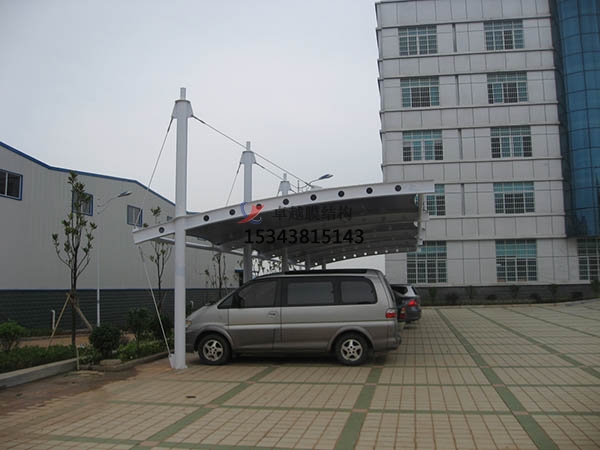 崇信膜結(jié)構停車棚【雨棚遮陽棚生產(chǎn)安裝】