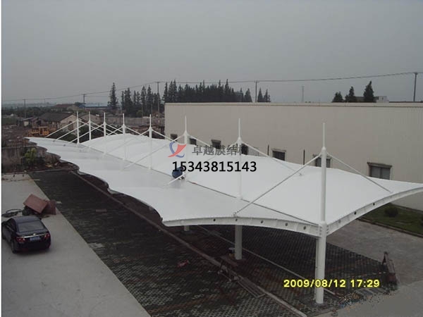 涇川膜結(jié)構停車棚【雨棚遮陽棚生產(chǎn)安裝】