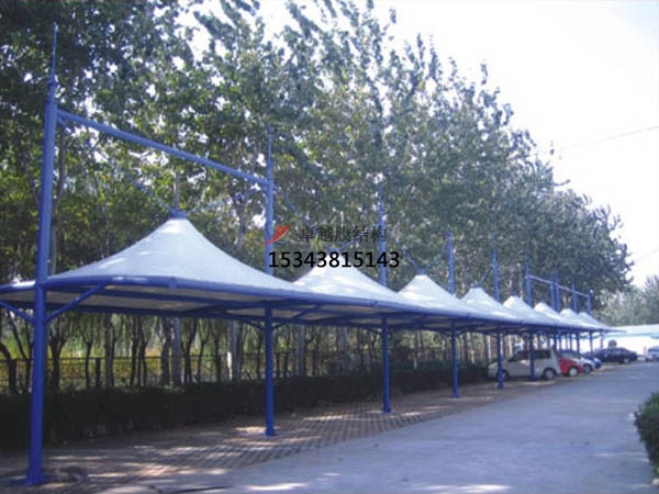 烏什膜結構停車棚【遮陽棚廠家】生產(chǎn)設計