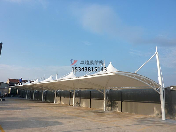 懷集膜結(jié)構(gòu)【充電站雨棚】停車棚設計安裝