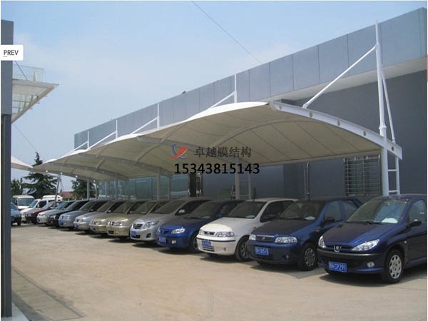鄭州膜結(jié)構(gòu)車棚在設(shè)計安裝中要做到符合實際情況