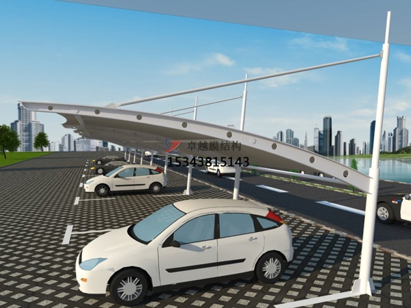 運城<font color='red'>膜結(jié)構車棚</font>效果圖賞析