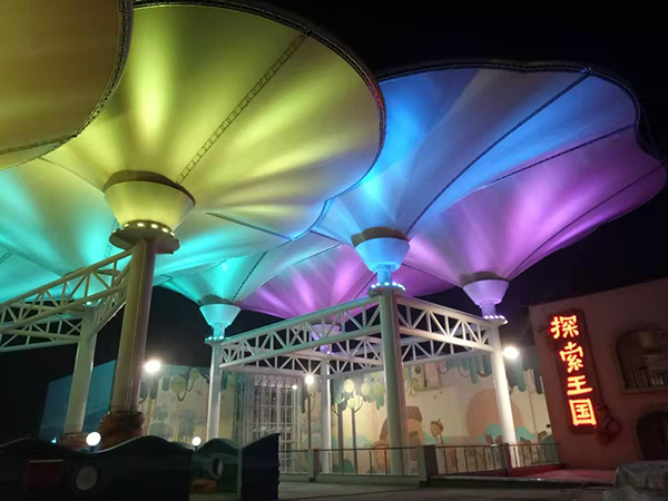 PVC膜材、PVDF膜材料、ETFE膜材、PTFE膜結(jié)構(gòu)有什么區(qū)別？