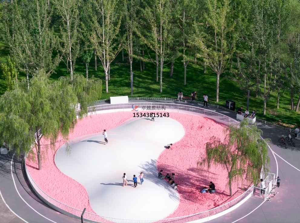 克拉瑪依膜結構公司【蹦蹦云膜結構】克拉瑪依膜結構廠家