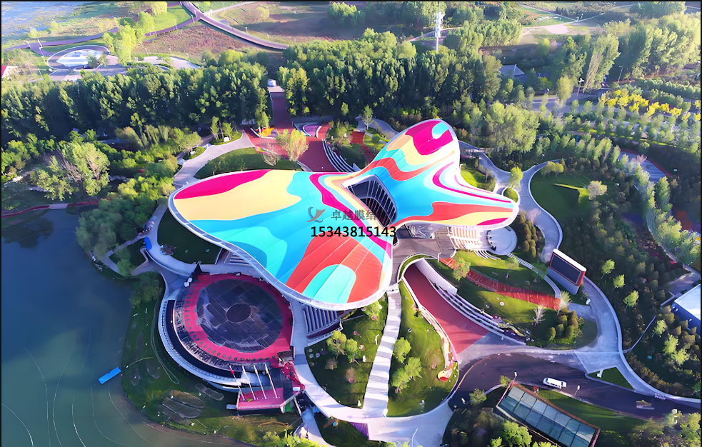 ETFE膜材做成的大蝴蝶到底有多炫？