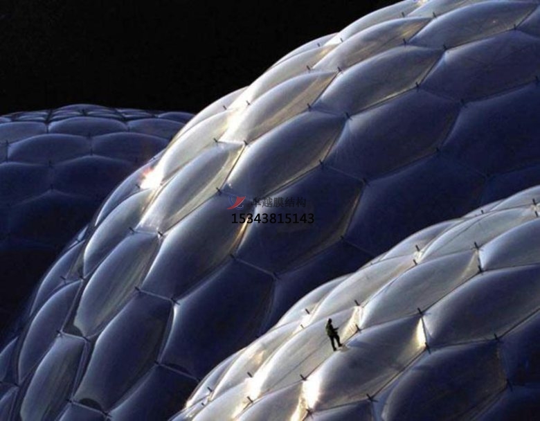 ETFE膜結構施工過程講解