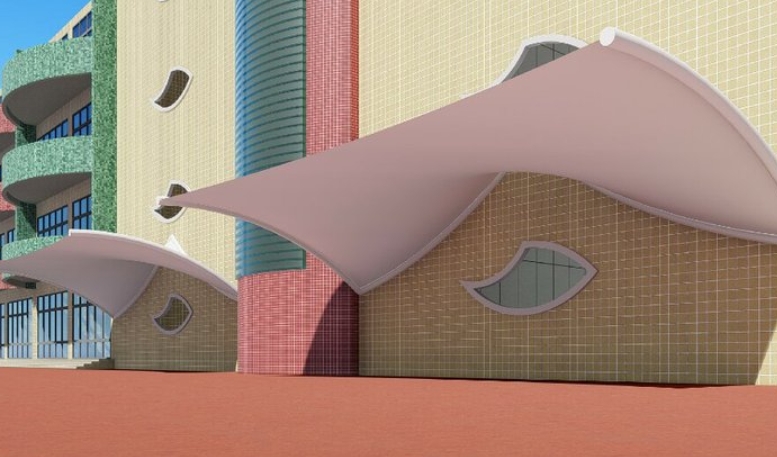 天津市張拉膜看臺【天津市益中學校等】專業(yè)生產廠家