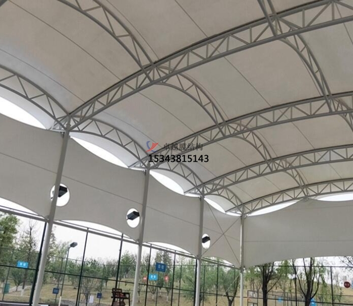 網(wǎng)球場膜結(jié)構