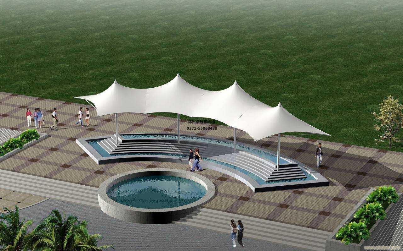 鄭州卓越公司安裝的高爾夫膜結(jié)構(gòu)怎么樣？