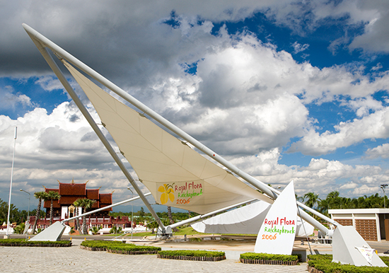 張拉膜建筑在國內的發(fā)展